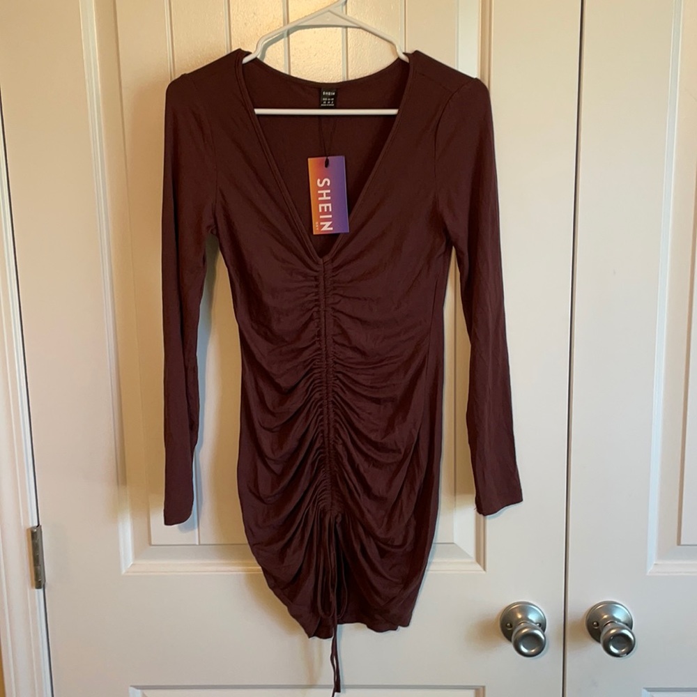 SHEIN scrunch dress